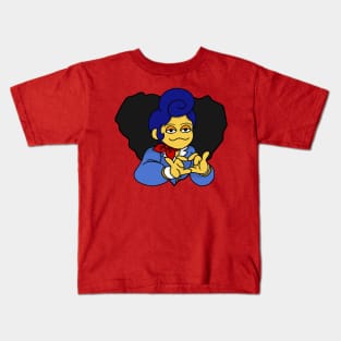 wally darling heart art Kids T-Shirt